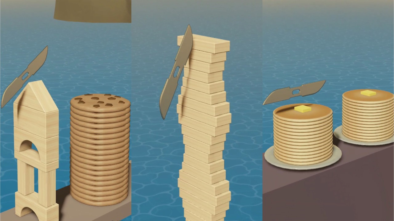Cut Stuff! Very satisfying and relaxing ASMR slicing gameplay video