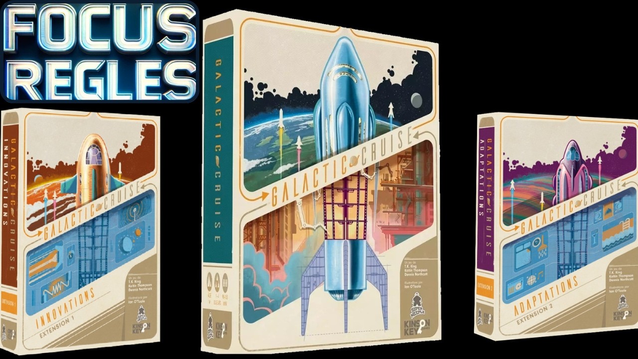 Galactic cruise + extensions, focus règles solo