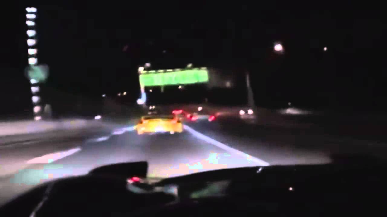 C1 Loop Highway RX-7 run.  首都高 ルーレット族 C1 HIGHWAY
