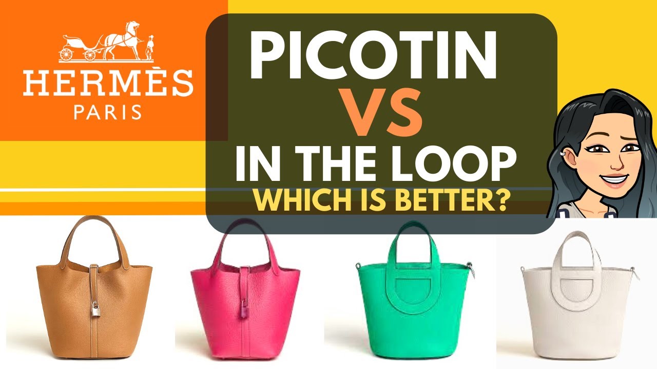 Hermès PICOTIN VS IN THE LOOP HANDBAG REVIEW - WORTH IT? ❤️❤️  Bag Review Lover Hermès Handbags
