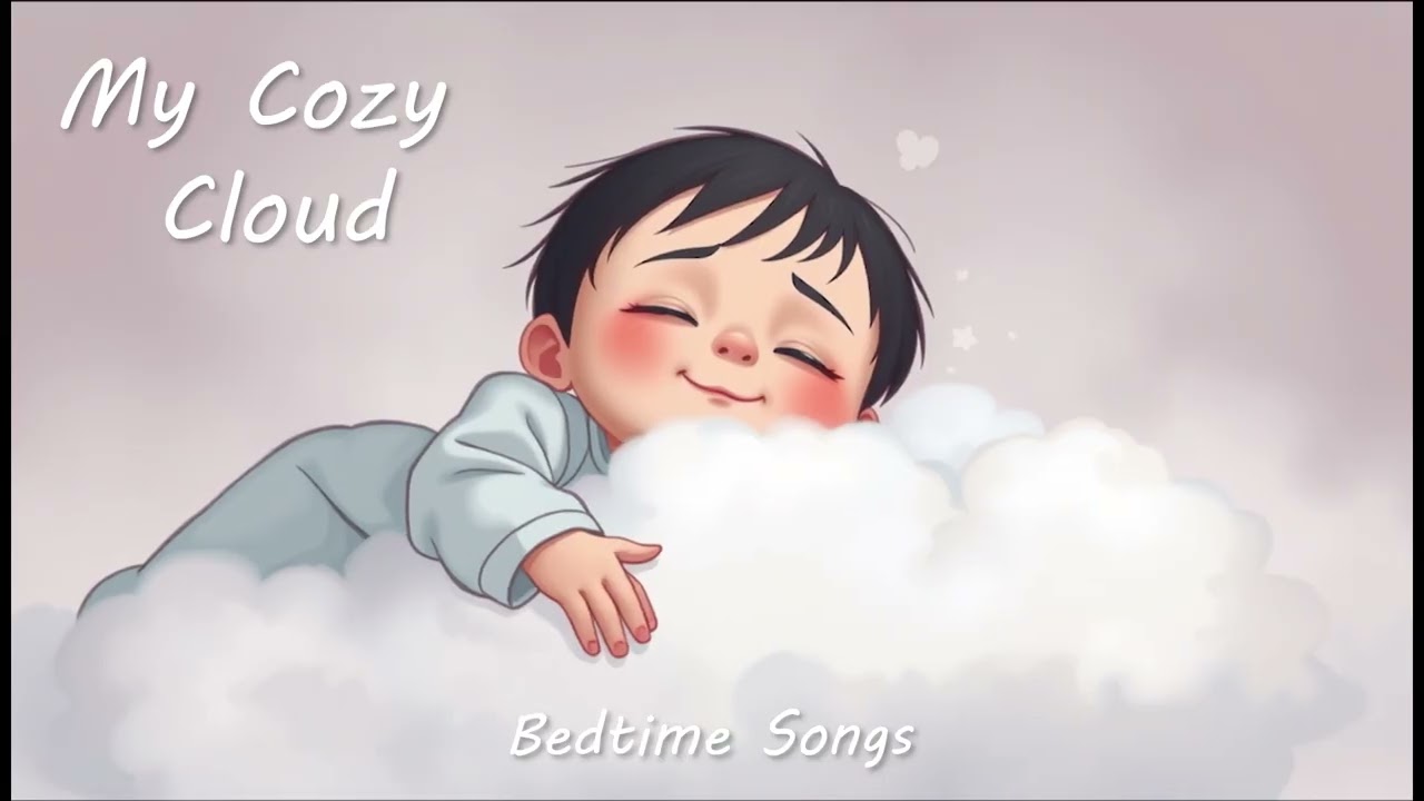 My Cozy Cloud 🌙 Original Acoustic Bedtime Lullaby ✨ (Sleep Music for Children)