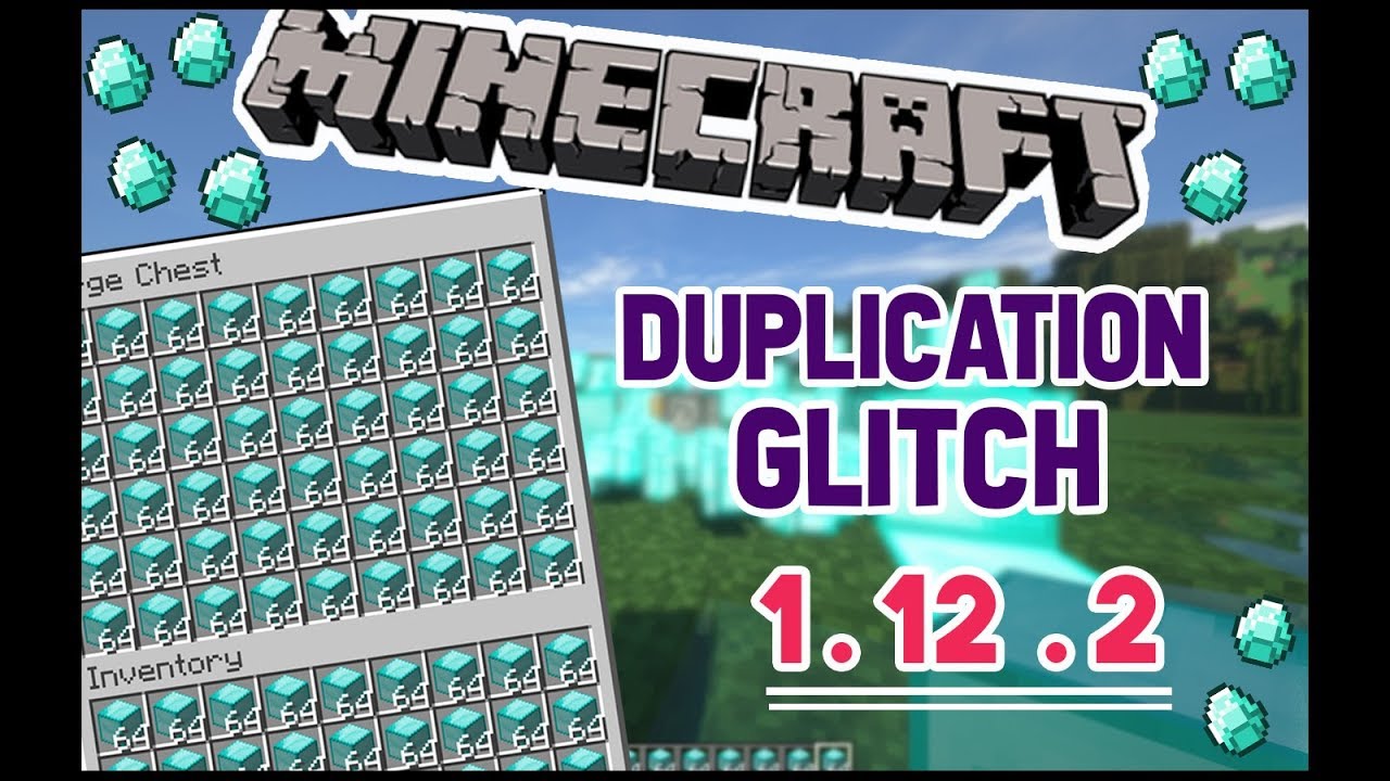 ✔ Minecraft Duplication Glitch  [1.12.2] [Works on all versions]