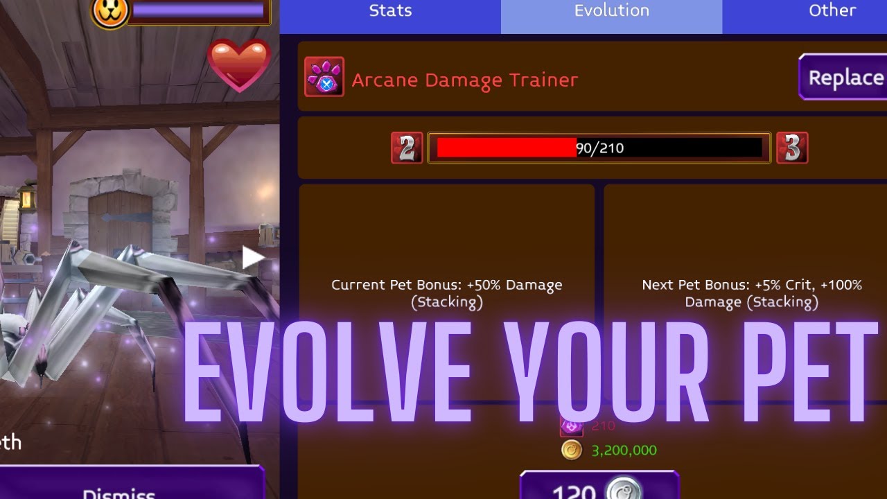 Arcane Legends - NEW FEATURE PET EVOLUTION