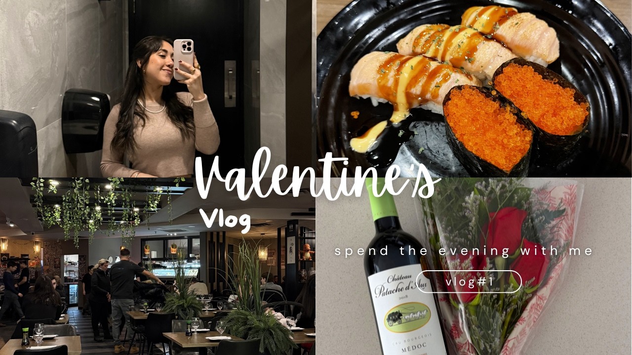 Primer Vlog - San Valentin, cenita y bienvenida a mi canal