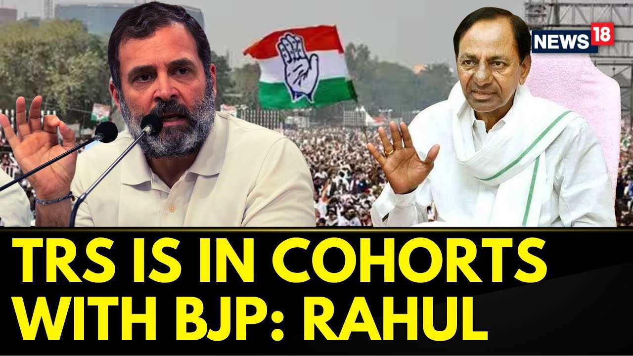 Telagana Election News | Congress MP Rahul Gandhi Addresses A Rally In Poll-bound Telangana | News18