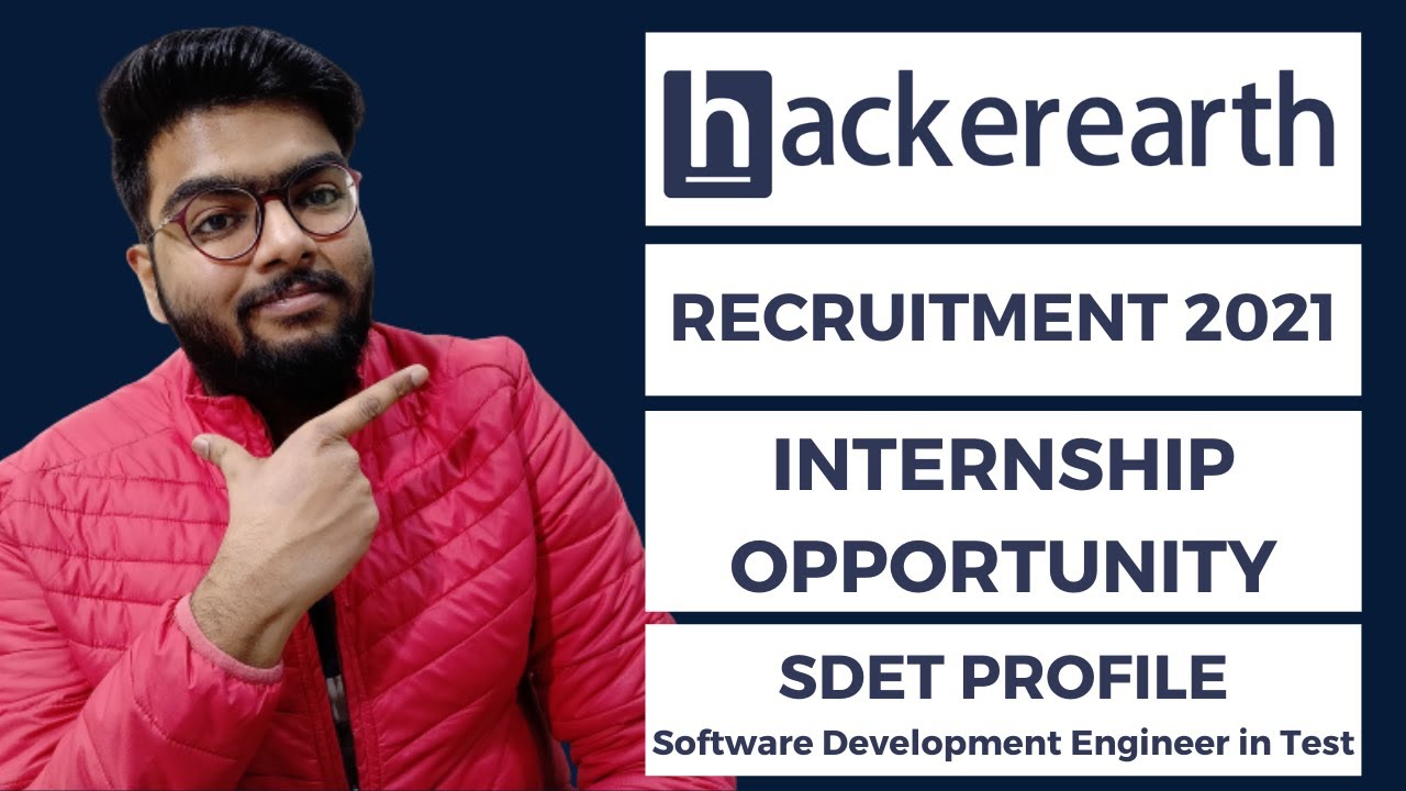 HackerEarth Recruitment 2021| HackerEarth Jobs 2021| HackerEarth Internship | Latest Jobs 2021