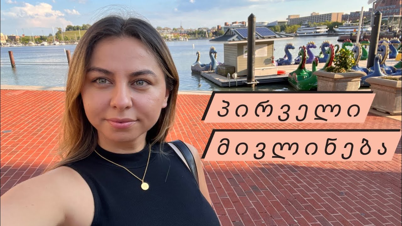 Vlog #12 პირველი მივლინება ამერიკაში