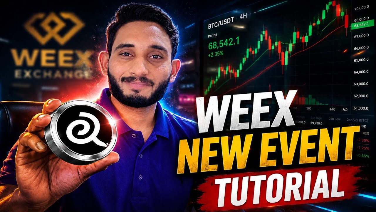 Bitcoin Price Analysis + WEEX VIT Event Tutorial | Airdrop Rewards Explained | #bitcoinprice 