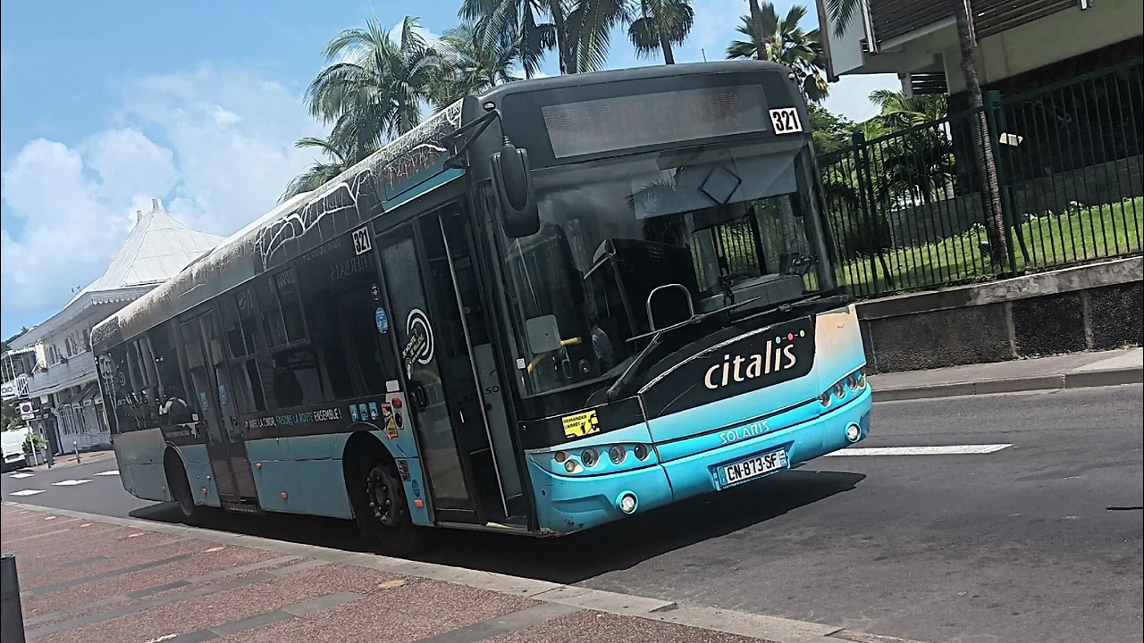 KICKDOWN !!! Solaris urbino 12III Thermique n°321 Ligne 5 Réseau Citalis 