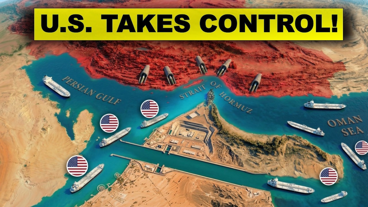 Even U.S. Can't Believe This Massive $200B Canal to FORCE Iran OPEN Strait of Hormuz