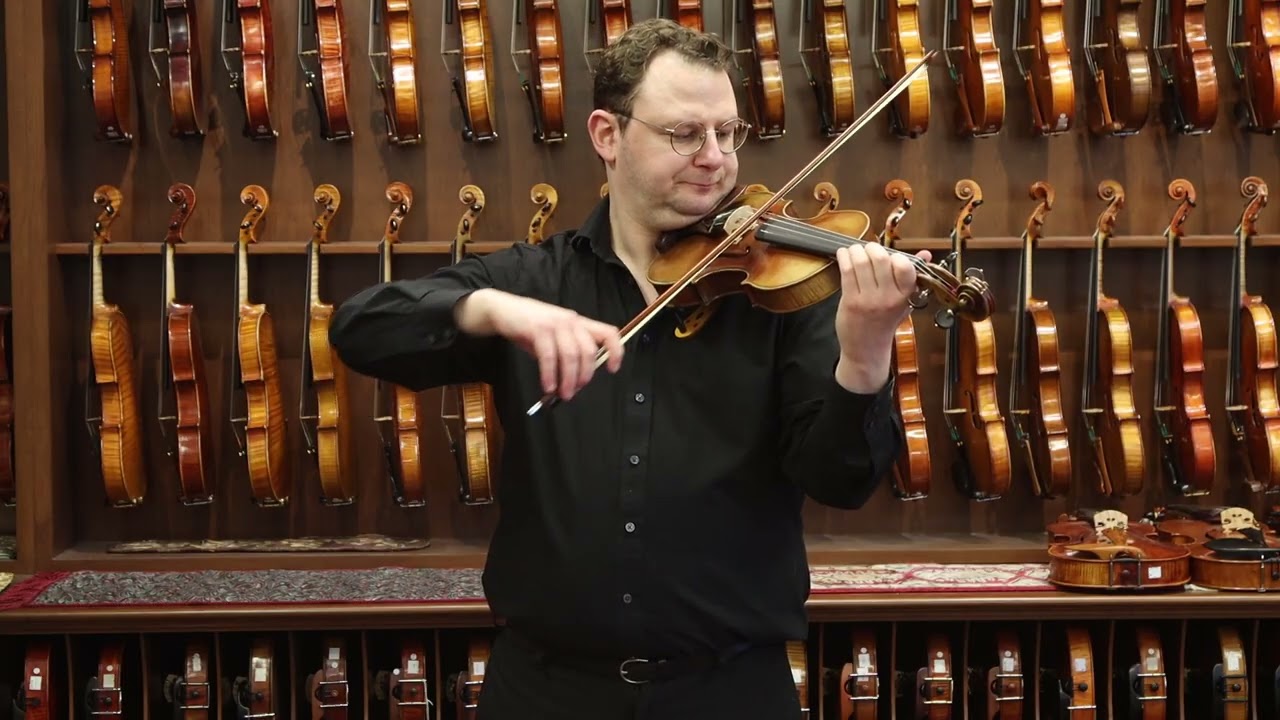 Rudolf Fiedler model, Prague 2025 Violin Demonstration