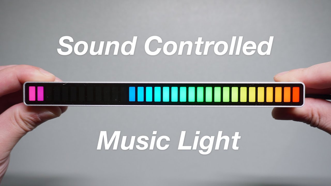 Make Music Alive - RGB Sound Controlled Music Levels Light Unboxing