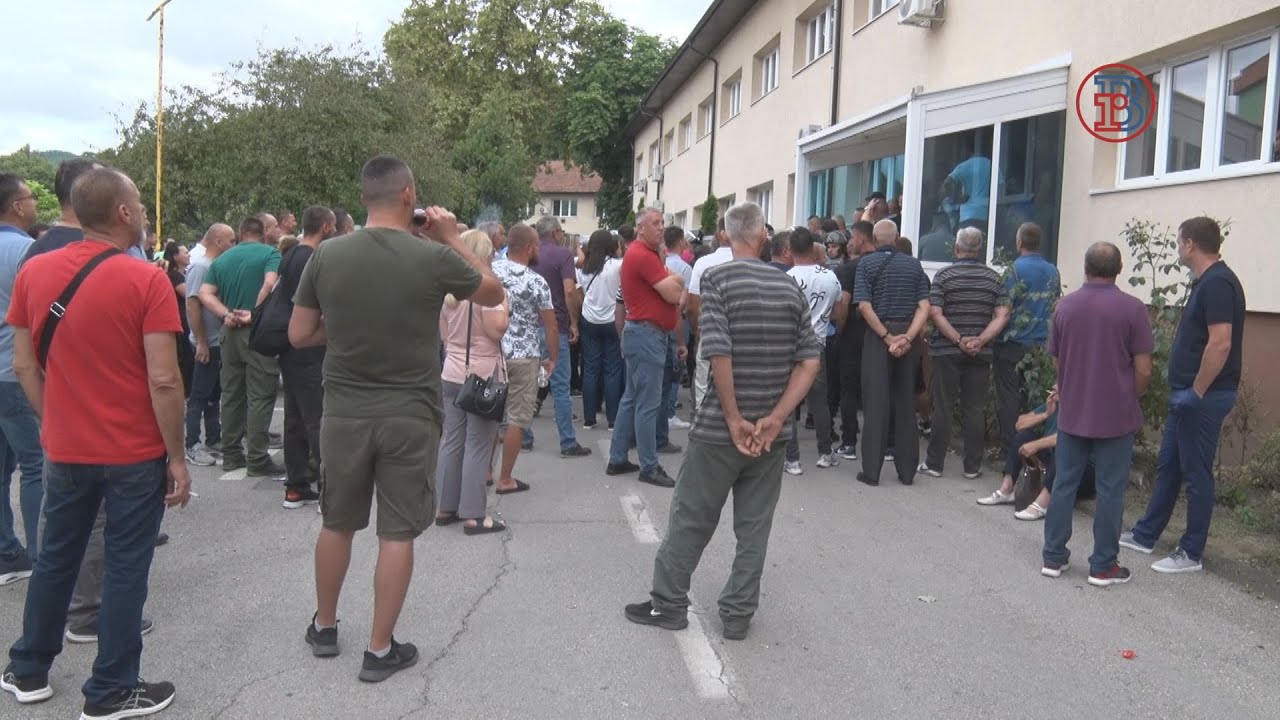 Protesti u Banovićima