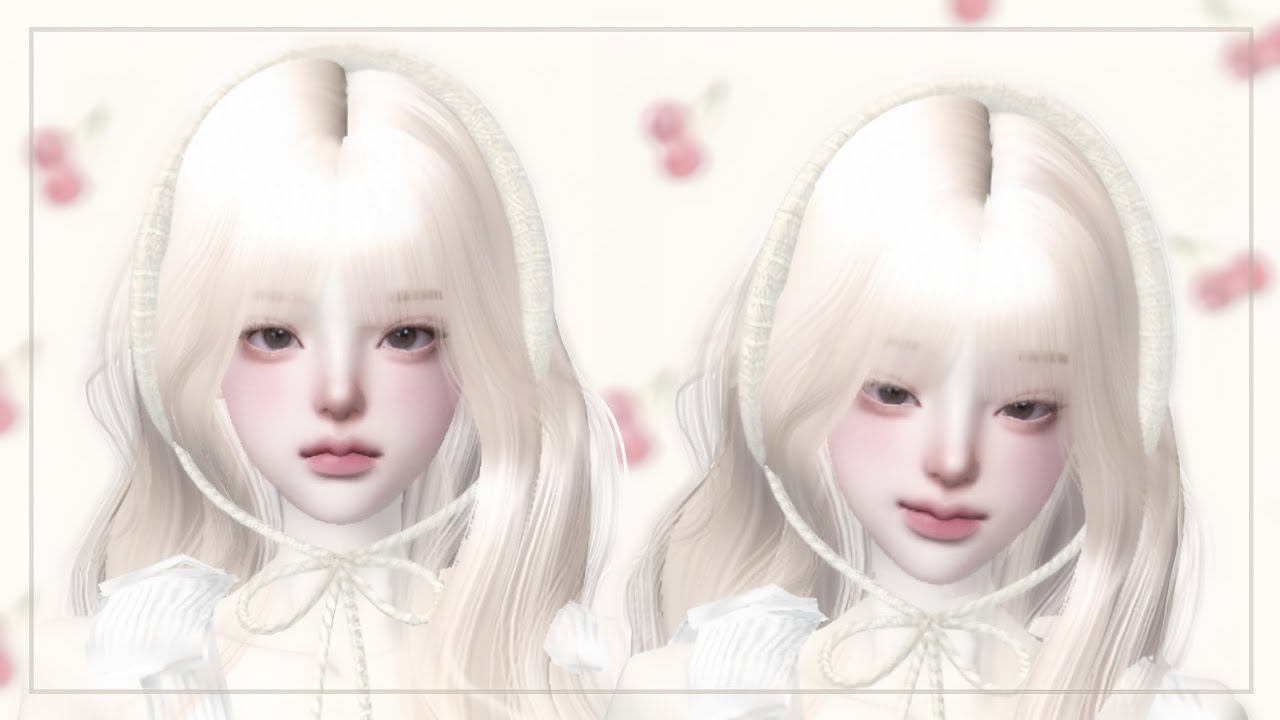 ZEPETO face tutorial | tutorial oplas zepeto girl | oplas zepeto [ pretty girl ] non pro & pro mode
