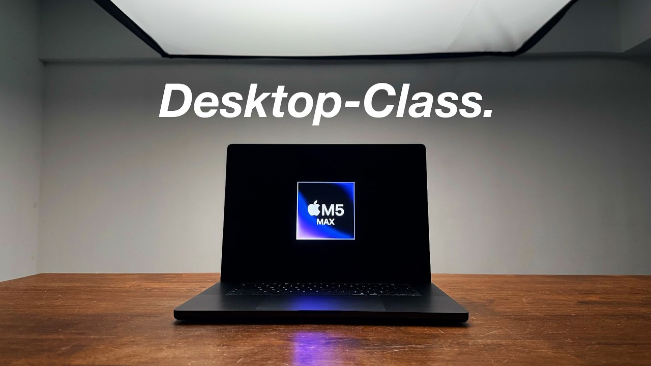 M5 Max MacBook Pro &ndash; vs M4 Max, M3 Max, M2 Ultra