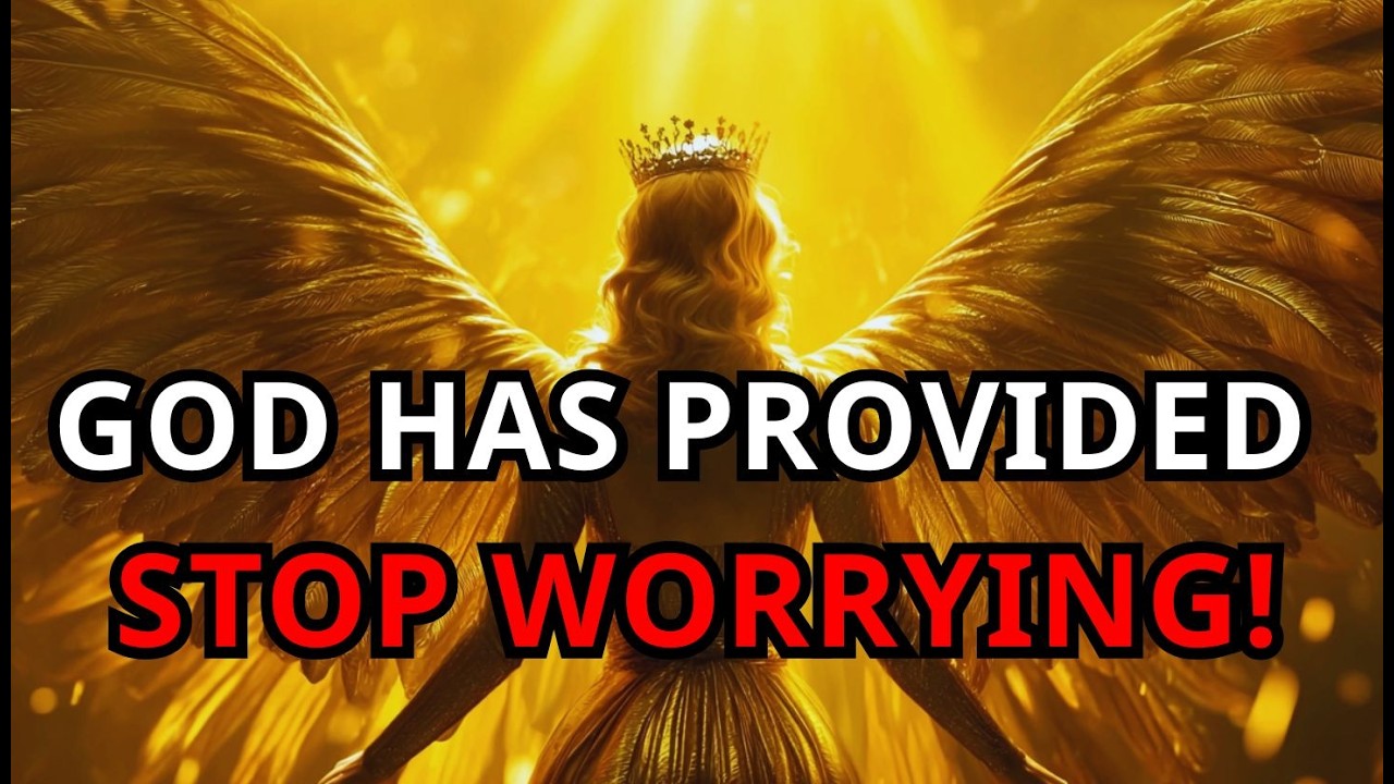 Chosen One, God Is Providing For You — Stop Stressing Now