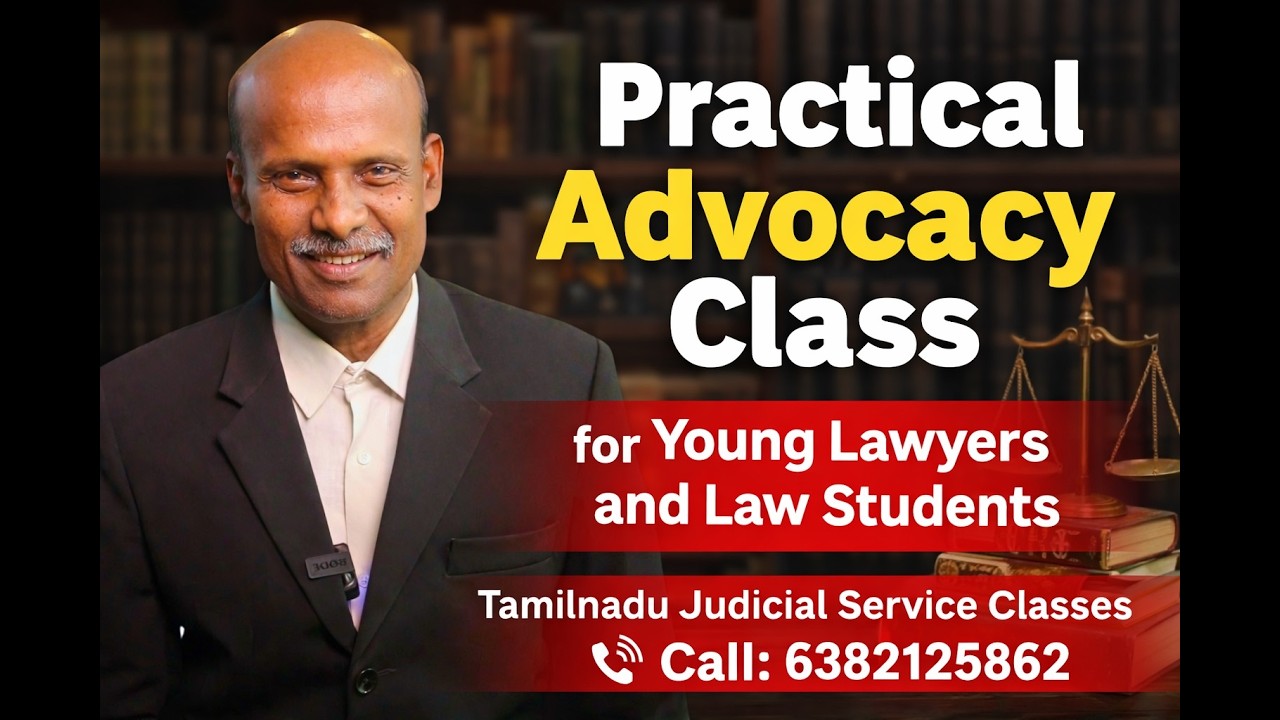 Practical Advocacy Class for Young Lawyers and Law Students