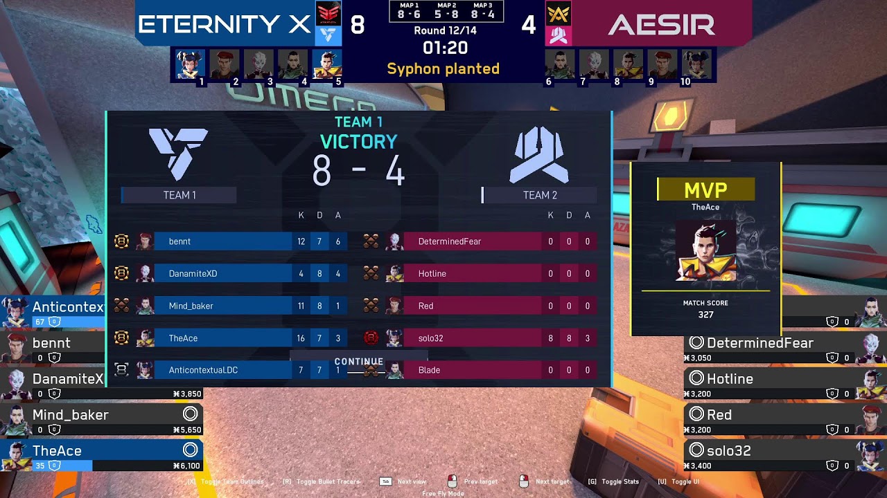 X8 - NA Top 8 Double Elimination - Day 3 AESIR vs Eternity - Season 1 - VRML
