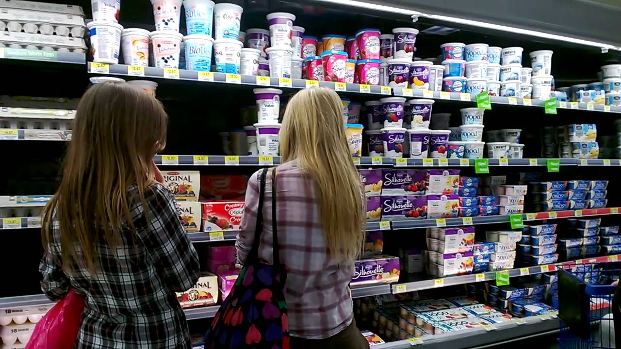 First time in walmart