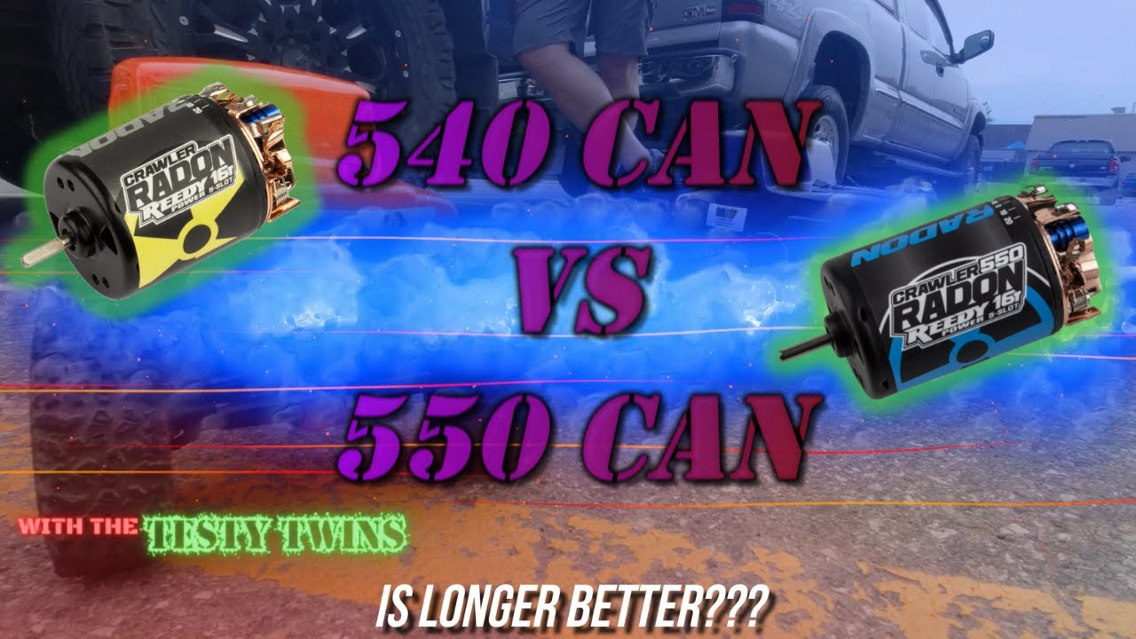 16 Turn 550 Can VS 16 Turn 540 Can
