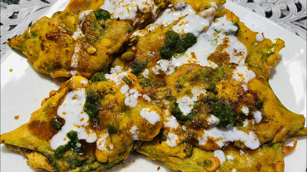 Palak Pakoda Recipe | Aloo Stuffed Crispy Palak ke Pakode | Iftar Special Recipe