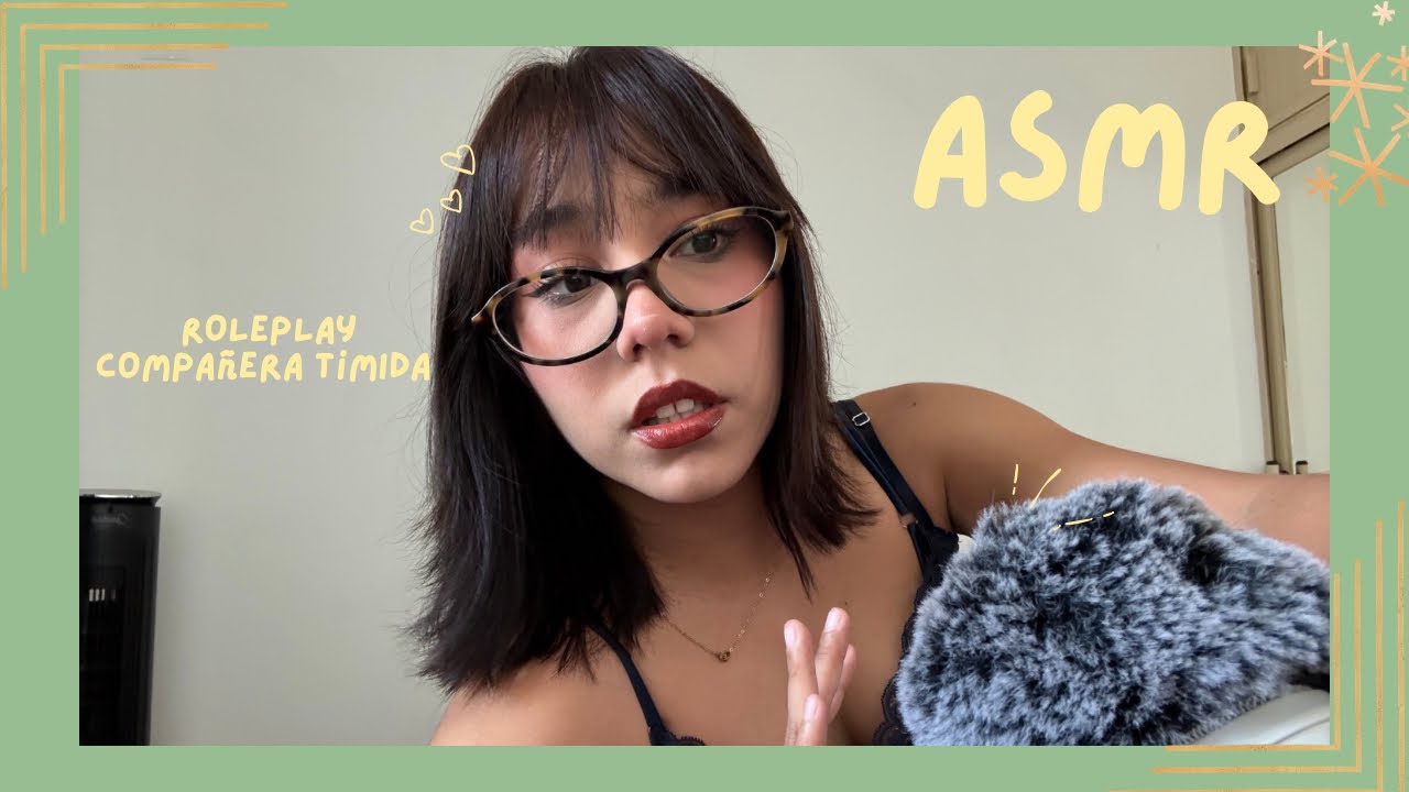ASMR - COMPAÑERA TÍMIDA EN TU CASA/ ROLEPLAY