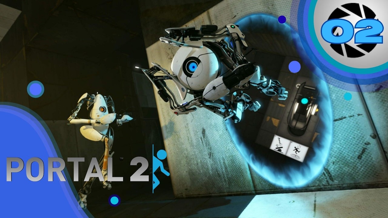 PORTAL 2 #2 // Coop // La confiance devient de plus en plus difficile entre nous…