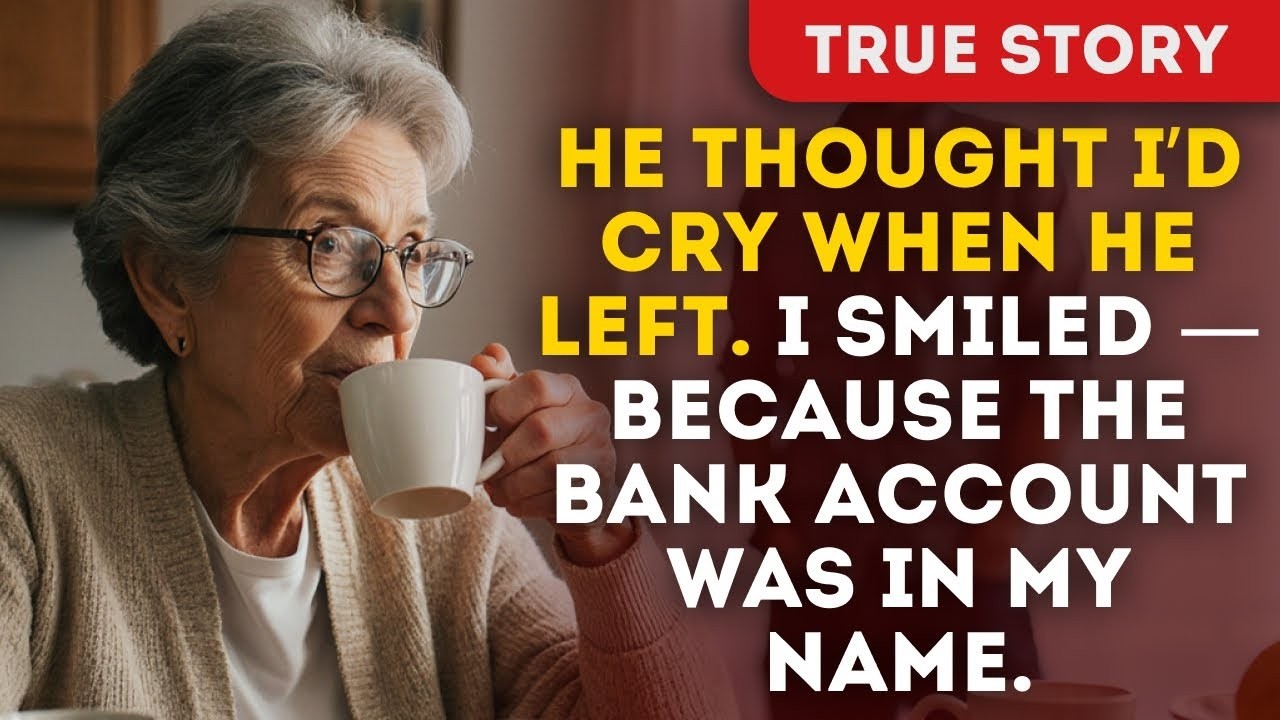 He Thought I’d Cry When He Left  I Smiled — Because The Bank Account Was In My Name