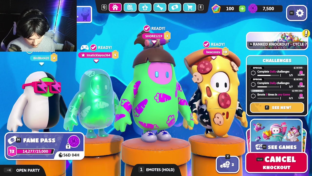 🟦🟨 Playing Fall Guys LIVE!!!