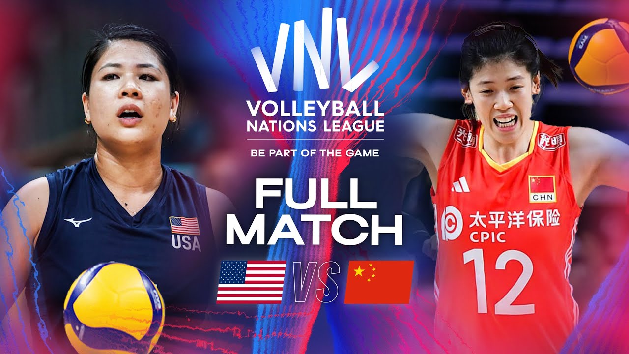 USA 🇺🇸 vs. China 🇨🇳 - 2024 VNL | Full Match - Week 1