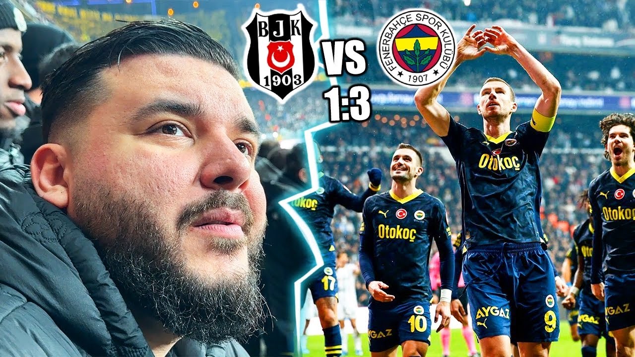 ICH BIN VERFLUCHT | Besiktas vs. Fenerbahçe 1:3 Live aus dem Stadion