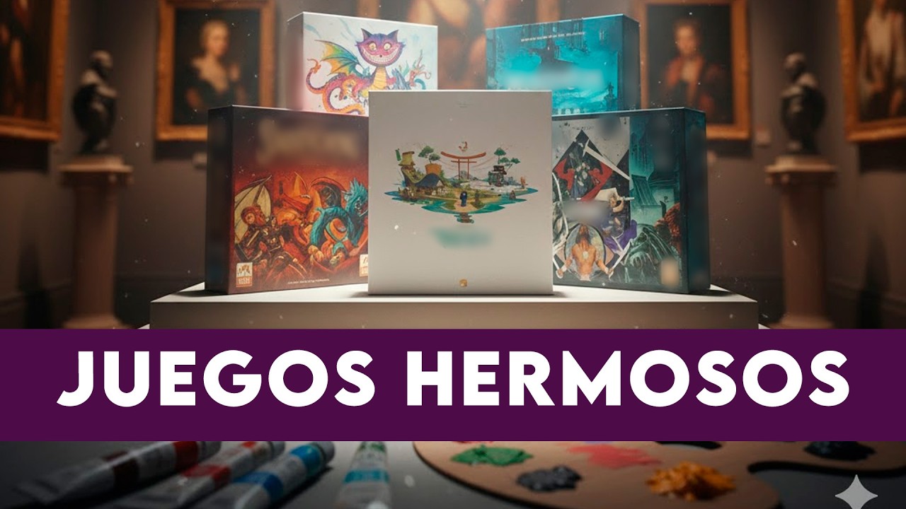 Los Juegos de Mesa MÁS BONITOS que verás hoy
