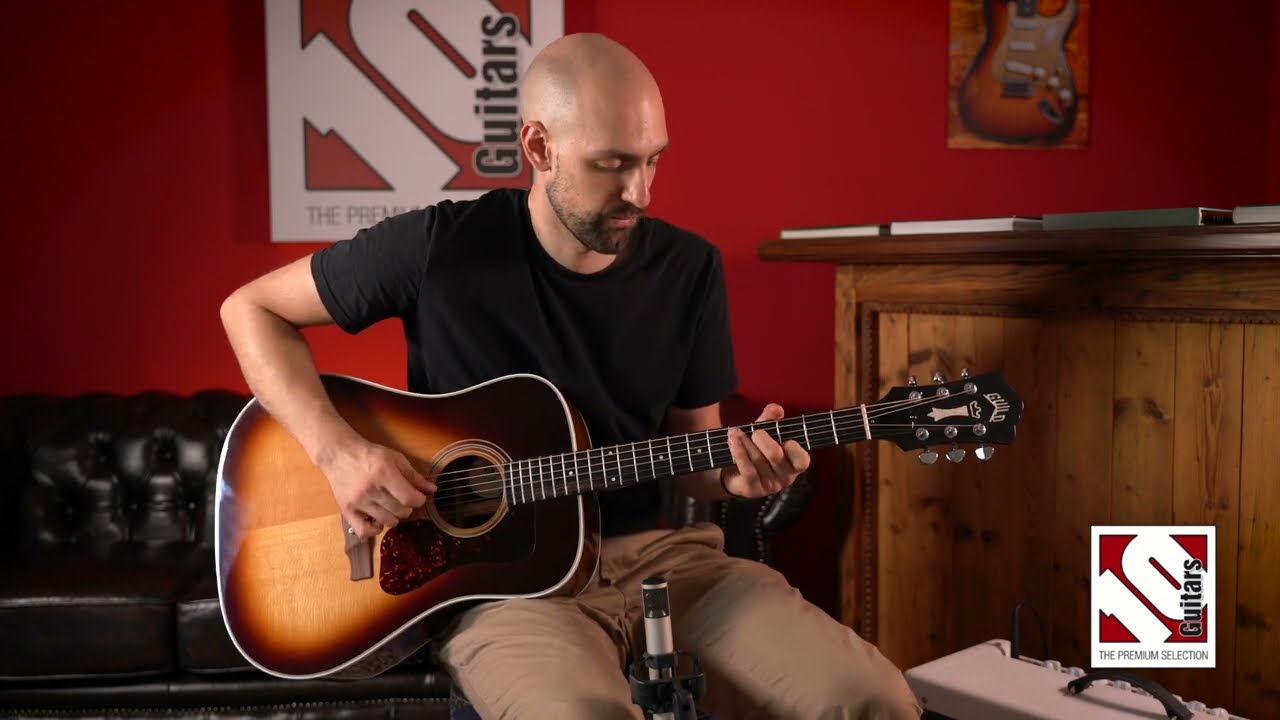 2003 Guild D 50 Sunburst | Guitar Demo