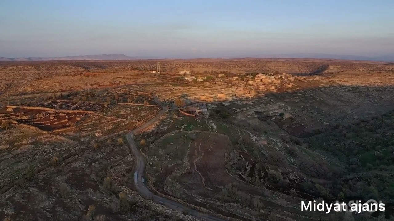 Midyat Doğanyazı mahallesi Drone çekimi