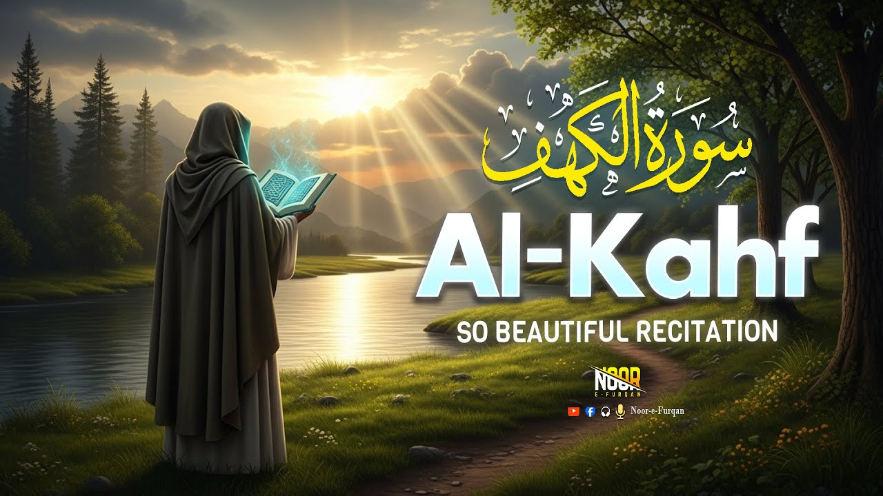 Surah Al Kahf سورة الكهف | One Voice That Soothes Every Broken Feeling | Noor-e-Furqan