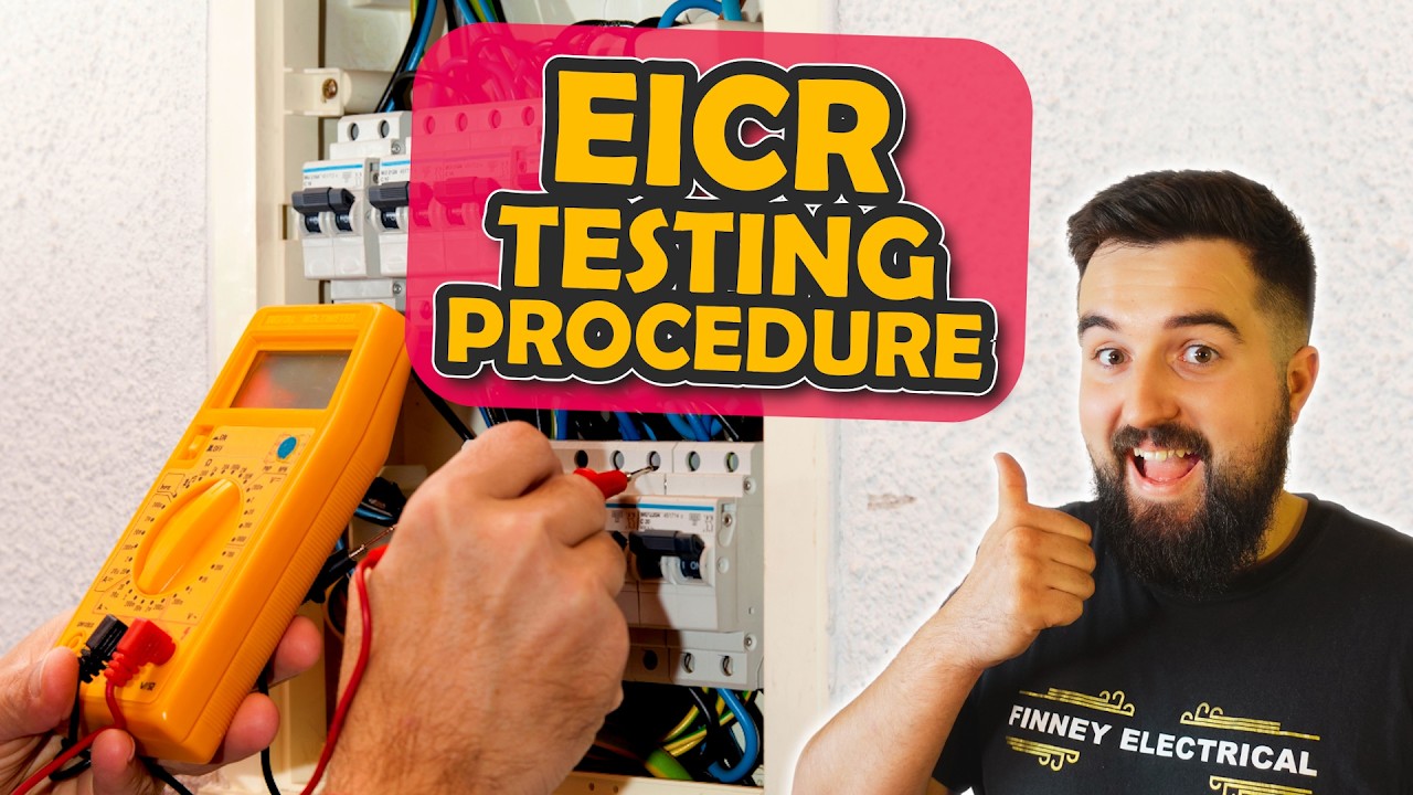 🔌HOW TO CARRY OUT AN EICR TEST!⚡