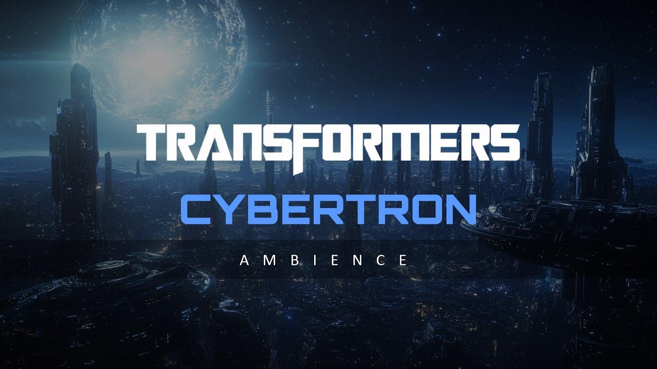 You’re standing amidst the towering structures on Cybertron | Transformers Ambience for Studying