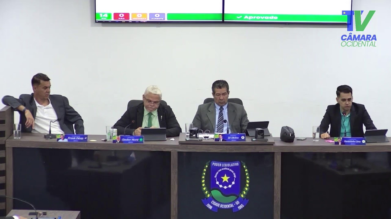 1ª Sessão Ordinária do Mês de Fevereiro de 2026