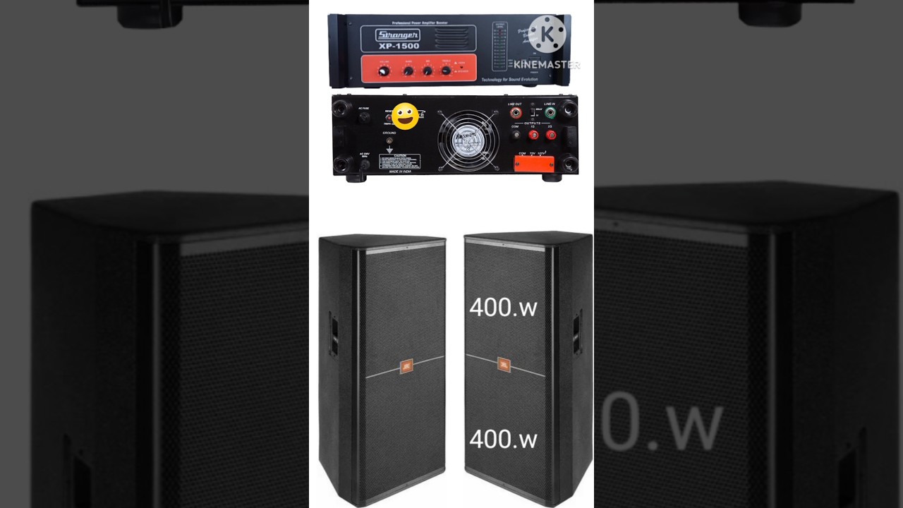 Stranger 1500 watt amplifier JBL 15 inch speaker box speaker top #dj #music #yt #trending #best