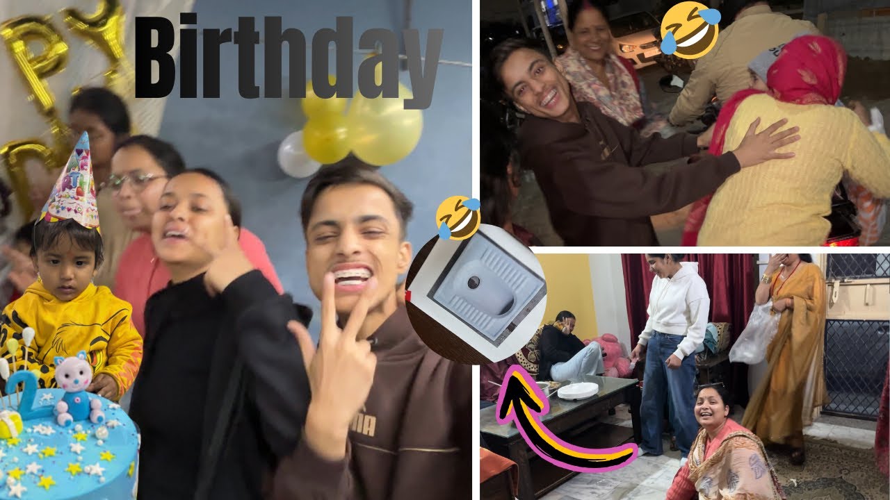 birthday mai hass hass ke pait dard ho gaya 🤣