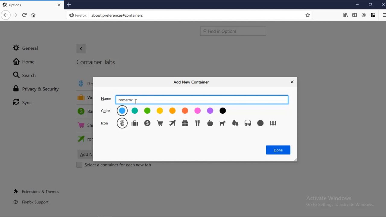 Firefox Multiuser Add On