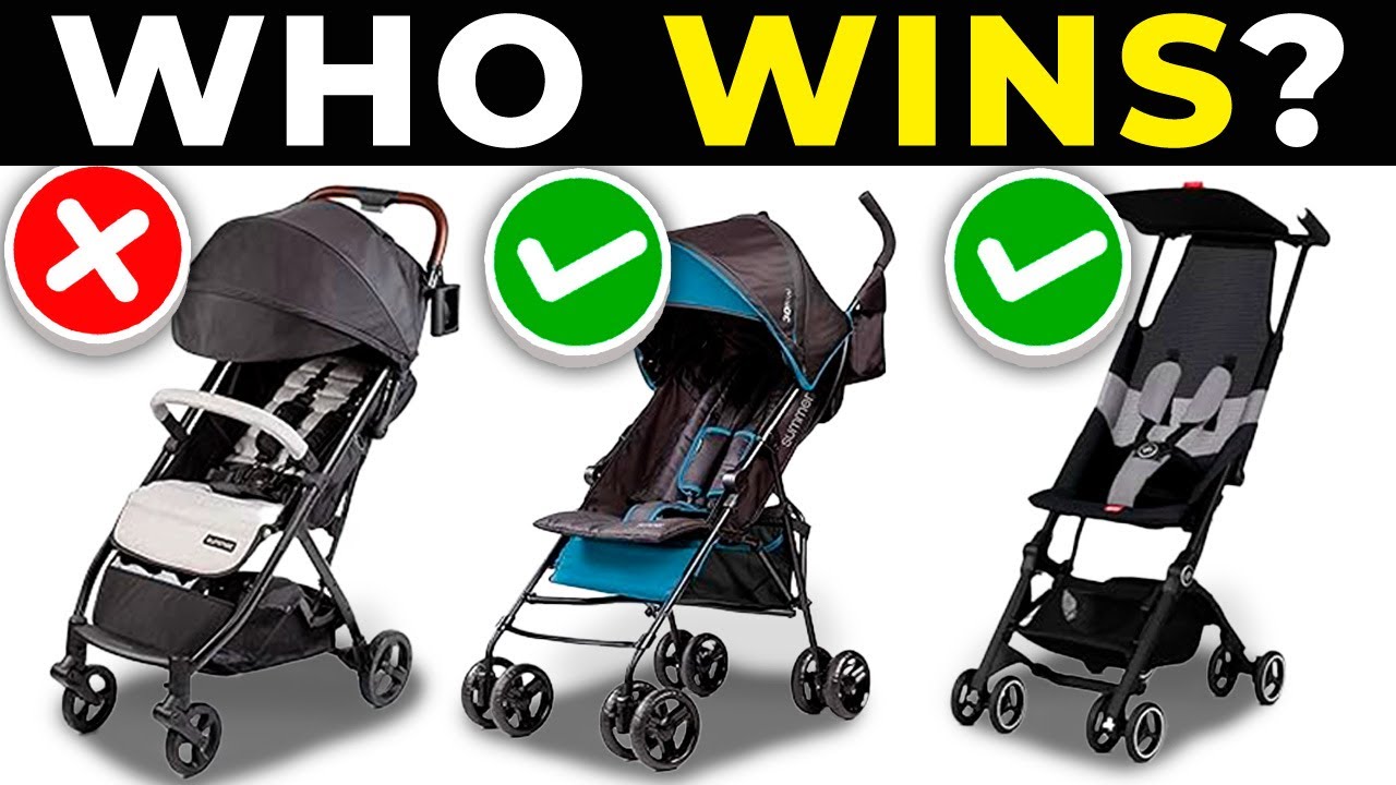 ✅ TOP 5 BEST STROLLERS For AIRPLANE TRAVEL 2025 | TRAVEL-FRIENDLY STROLLERS