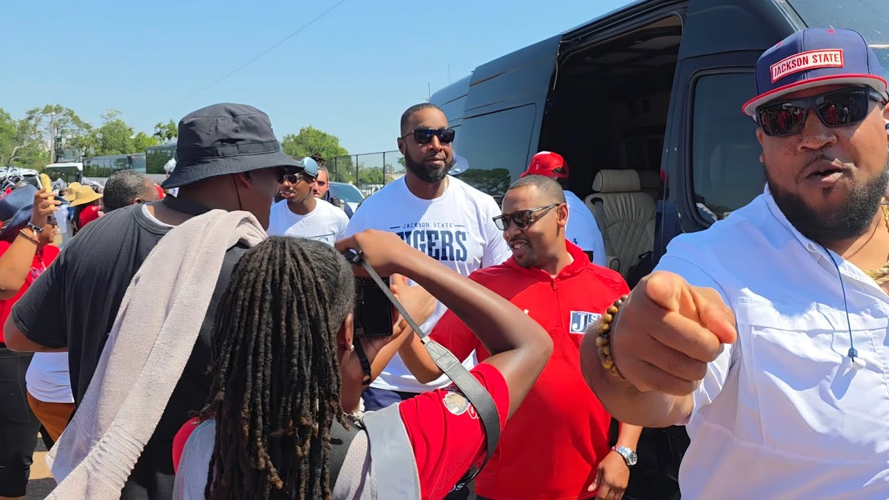 🚨 Jackson State Football Arrives For Tiger Walk | Week 3 vs Tuskegee University
