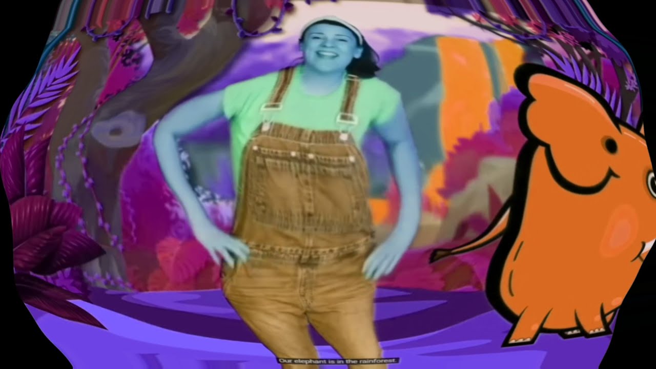 Elephant In The Rainforest:By: Ms. Rachel,Video Effects | Sponsored By:Gamavision Csupo Effects