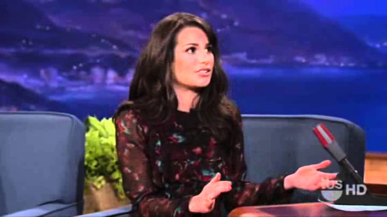 Lea Michele @Conan, 8-11-2010