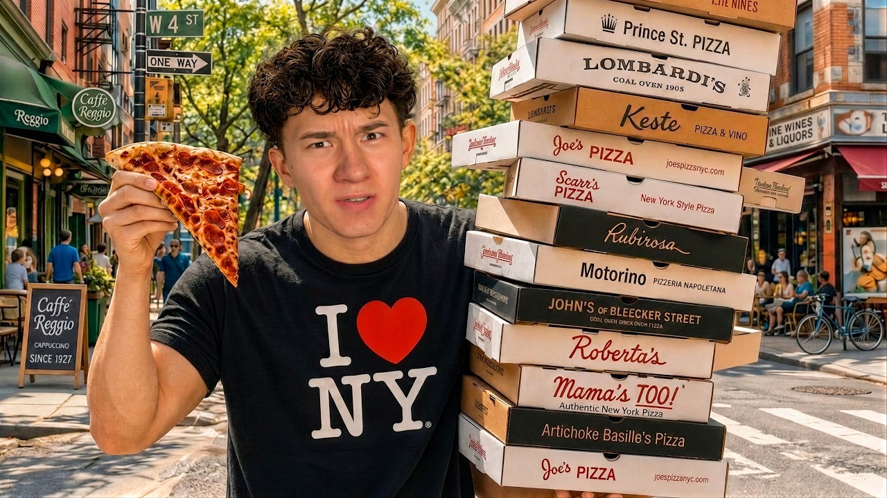 I Tried Every Pizza Place In New York