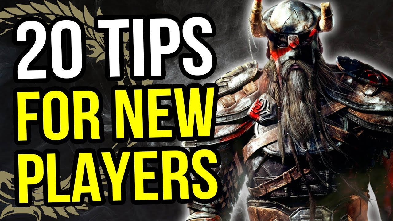 ESO Guides - 20 Tips For Total Beginners [The Elder Scrolls Online]