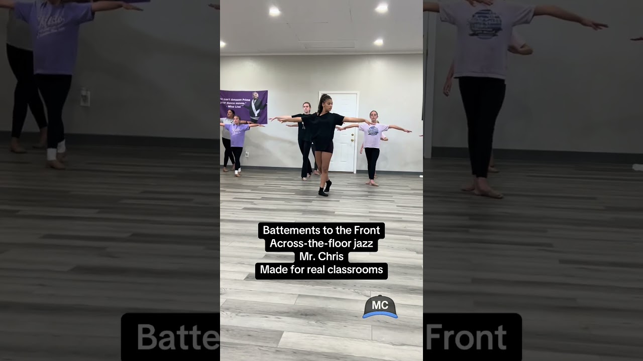 Battements to the Front was written for real jazz classes.