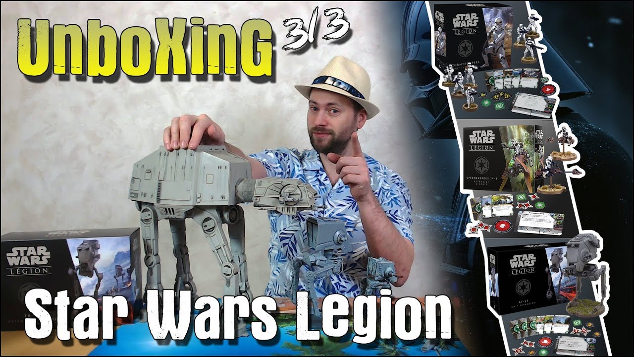 Preview Open The box Unboxing STAR WARS LEGION 