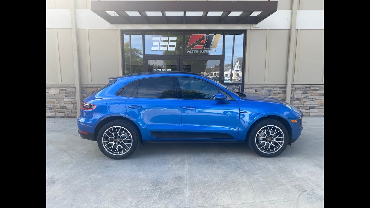 2016 Porsche Macan S Sapphire Blue Metallic/ SOLD!!